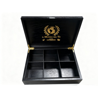 Luxe Theedoos + 120 theezakjes- Il Mondo del Te