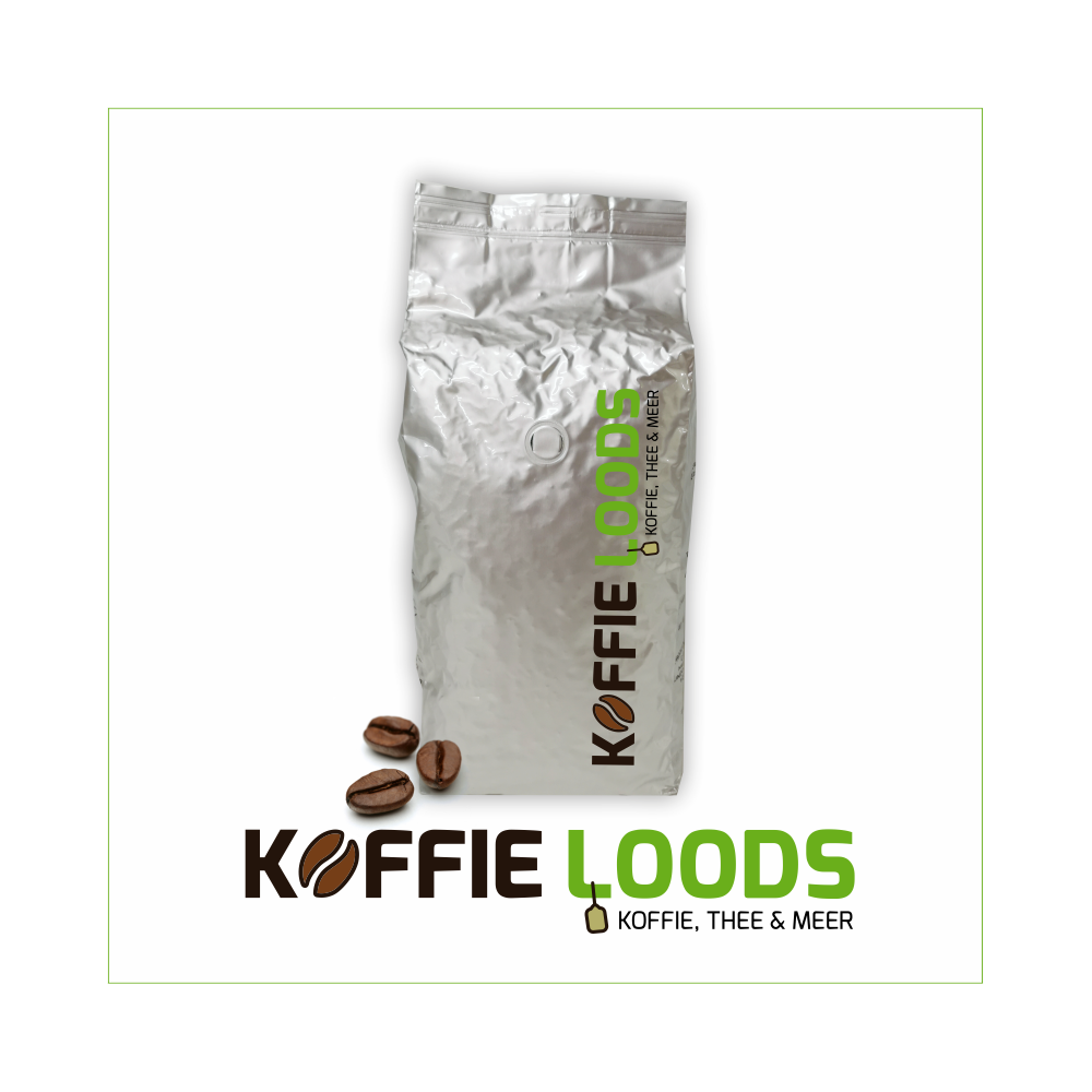 Koffie Loods Mokka 1kg koffiebonen
