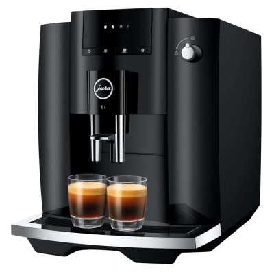 JURA E4 Piano Black € 729,- en gratis proefpakket nu scherp geprijsd