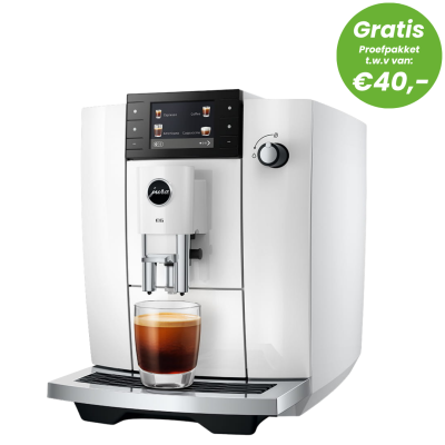 JURA E6 Piano White (ED)
