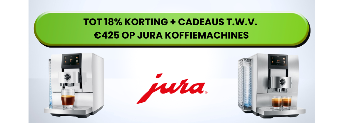 JURA Koffiemachine Kopen? | Gratis koffiebonen bij koffie-loods.nl