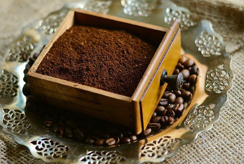 gemalen koffie